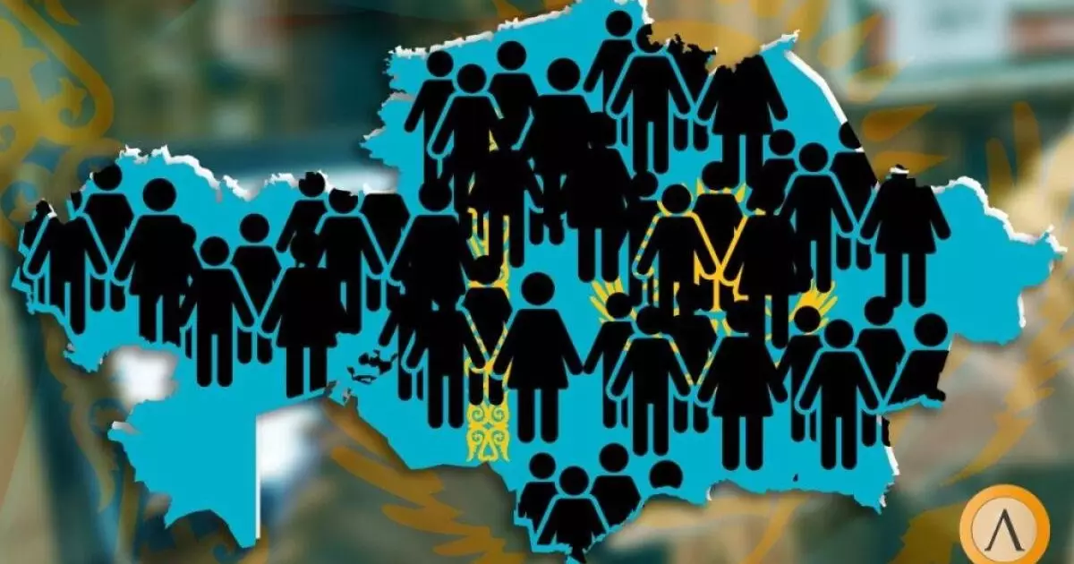  Сколько людей живет в Казахстана 