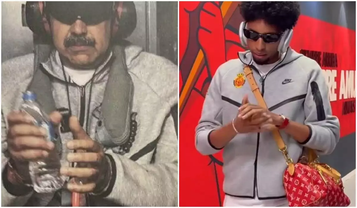 «Мальорка» вышла на матч в костюмах, как у арестованного президента Венесуэлы