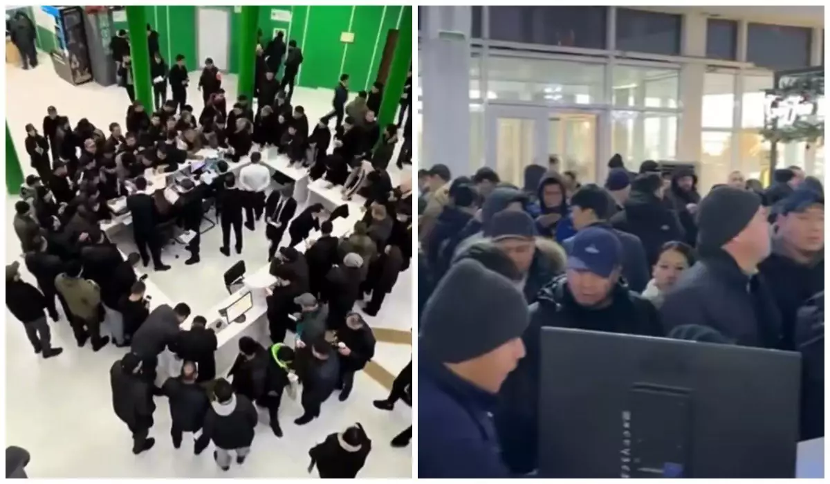 Қазақстандағы мамандандырылған ХҚКО-ларда жаңа автонөмірлерге байланысты ұзын-сонар кезек пайда болды (видео)