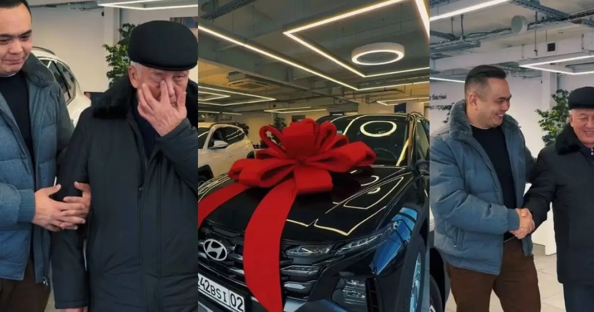  «Арманым орындалды»: Жан Ахмадиев қайын атасына қымбат сыйлық жасады 