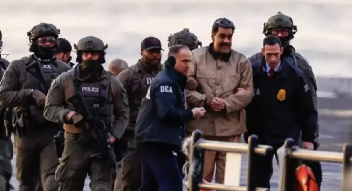 Мадуро доставили в суд в Нью-Йорке: опубликованы шокирующие кадры