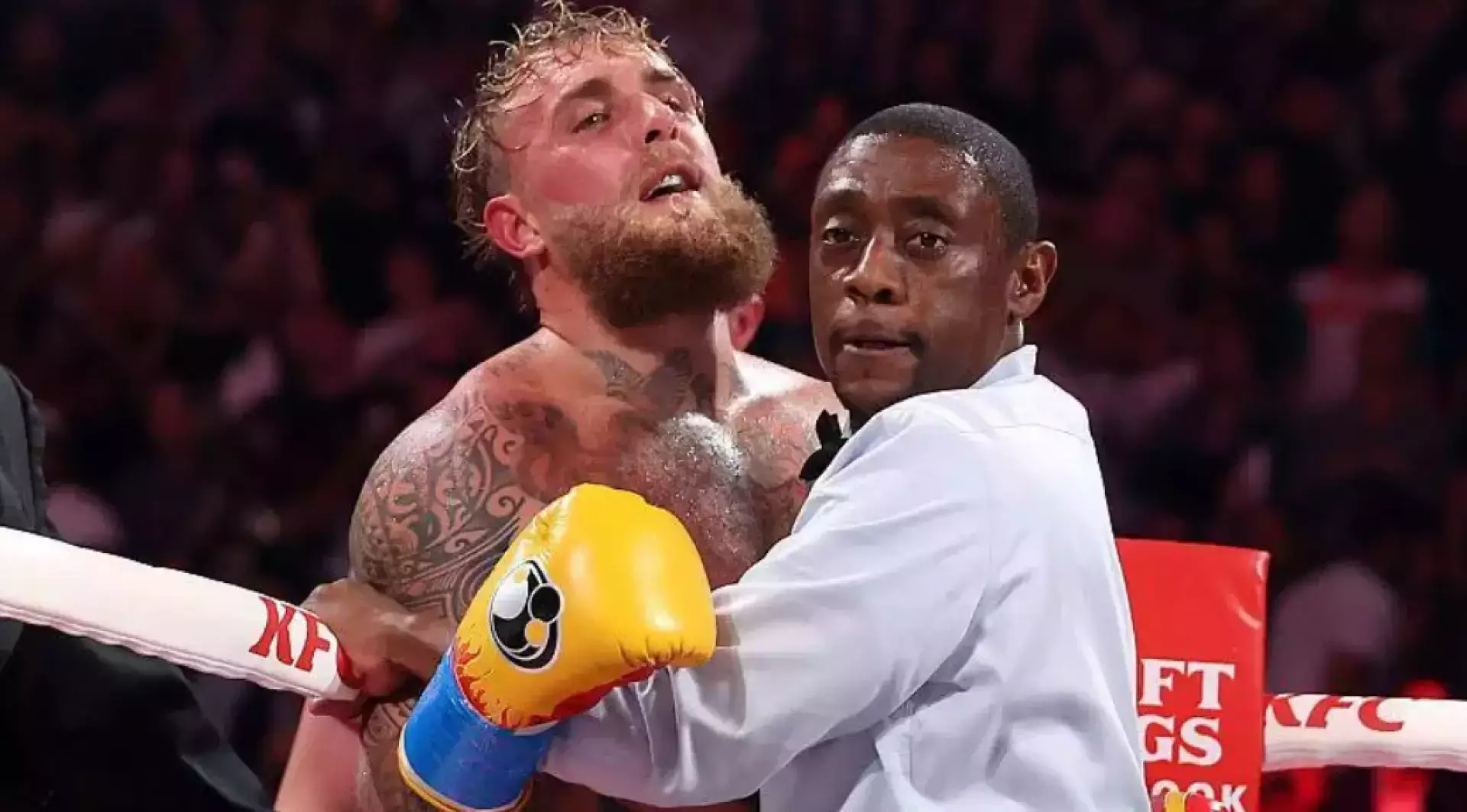 Джейк Пол получил дисквалификацию и не вернется на ринг в этом году