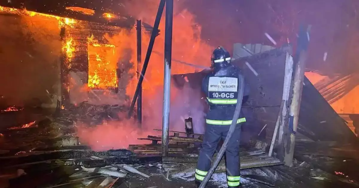  Алматы облысында демалыс аймақтарының бірі өртенді 