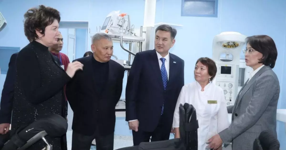   Риддерде заманауи аурухана бой көтерді   