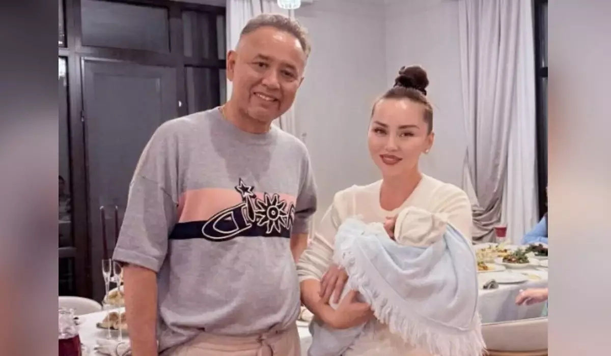 «Будь щедрым и уважаемым»: казахстанская певица назвала сына в честь супруга Баян Алагузовой