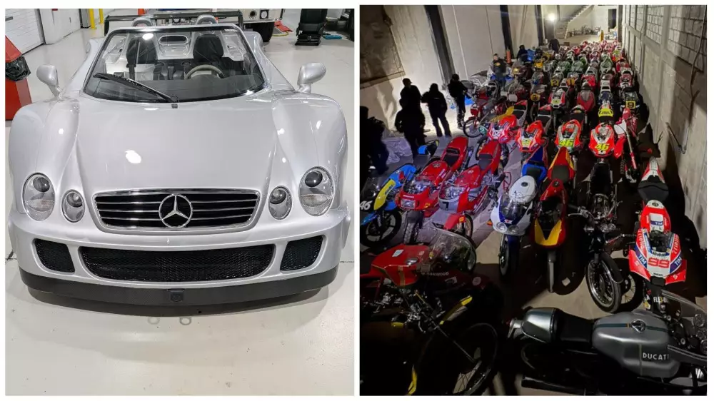 “40 миллионов“: коллекцию мотоциклов и редкий автомобиль изъяли в Мексике