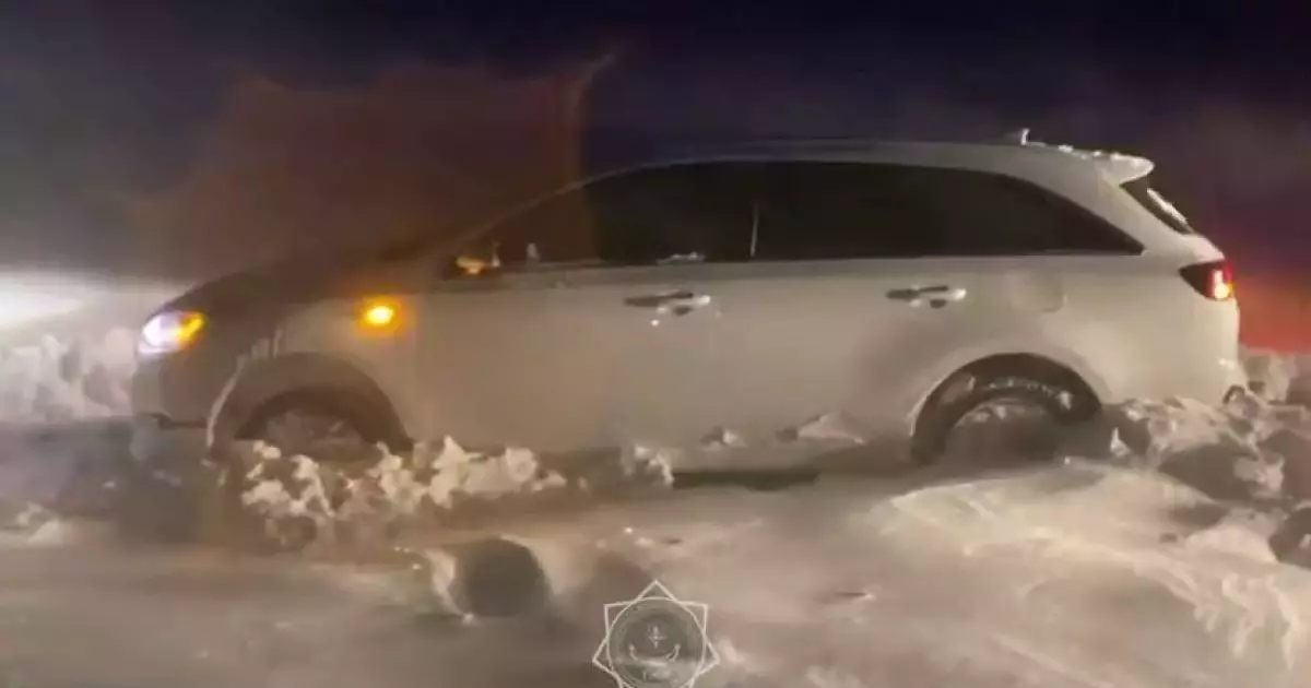  Қостанай облысында құтқарушылар қар құрсауынан 15 адамды алып шықты 