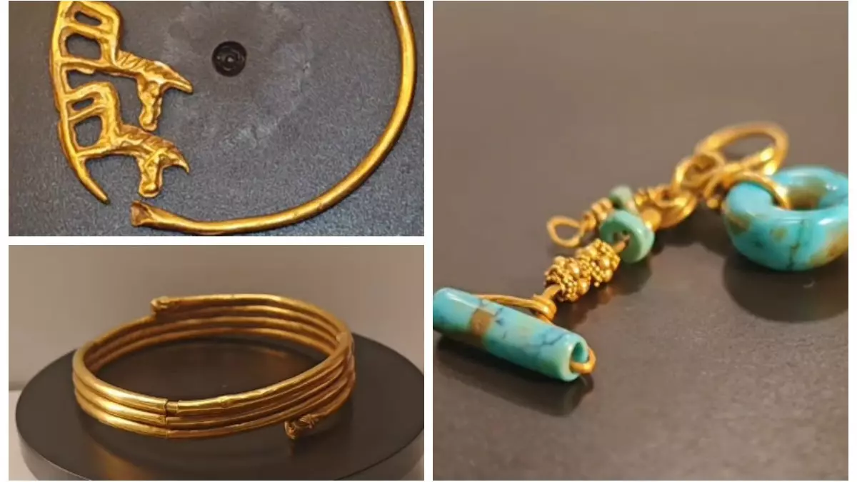 Самым охраняемым золотым артефактам Казахстана тысячи лет – это украшения сакской элиты