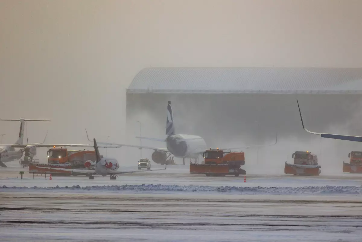 В аэропорту Астаны задерживаются 5 рейсов