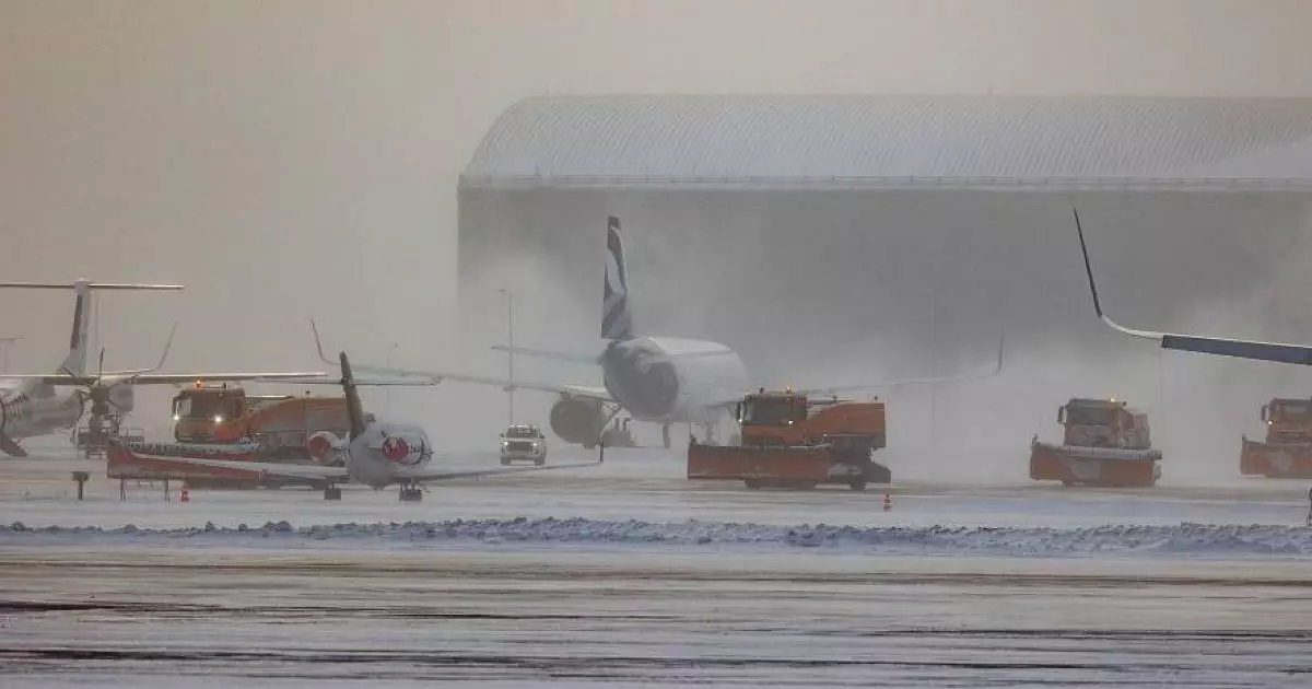  Астана әуежайында көптеген рейстердің келуі мен ұшуы кешіктірілуде 
