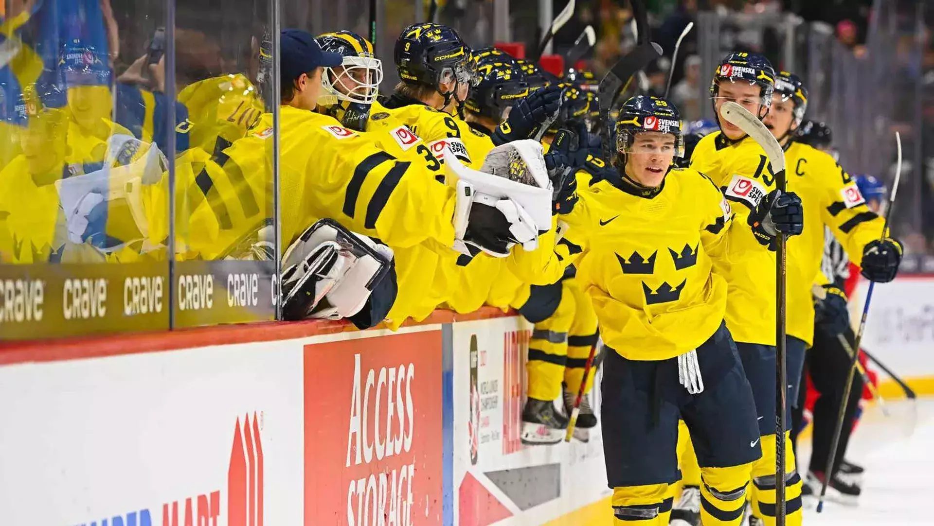 Сборная Швеции выиграла молодежный чемпионат мира по хоккею