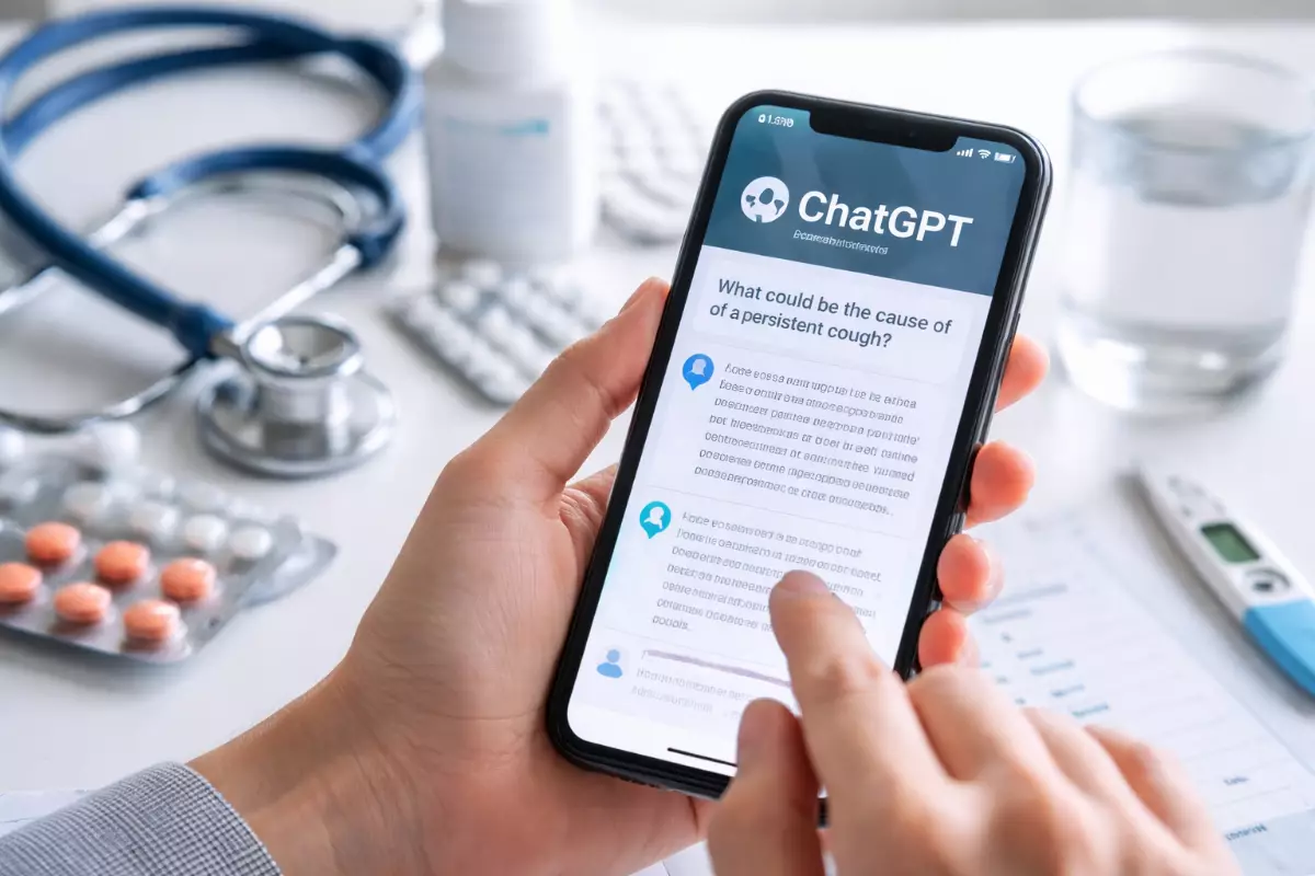 ИИ вместо врача: каждый двадцатый запрос в ChatGPT связан со здоровьем