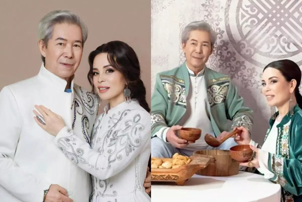 «Ауырғанда арқа сүйерім, қалқаным»: Нұрғали Нүсіпжанов жас әйелі жайлы (ВИДЕО)