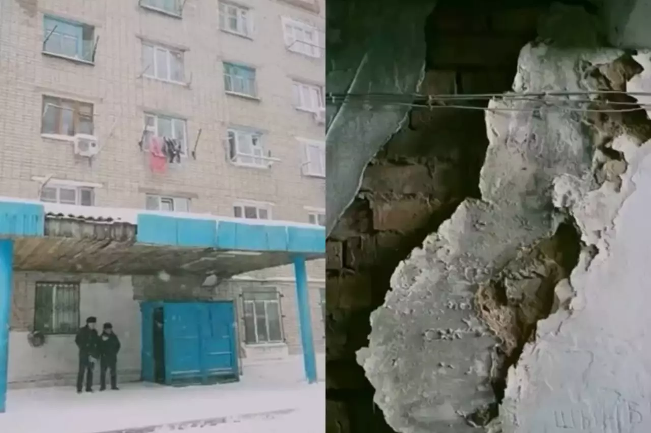 Оралдағы апатты жатақхана: тұрғындар жылдар бойы қауіпті ғимаратта өмір сүріп жатыр