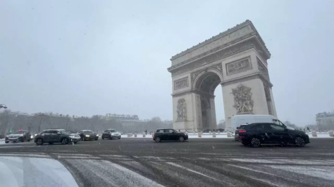 Францияда толассыз қар жауып тұр