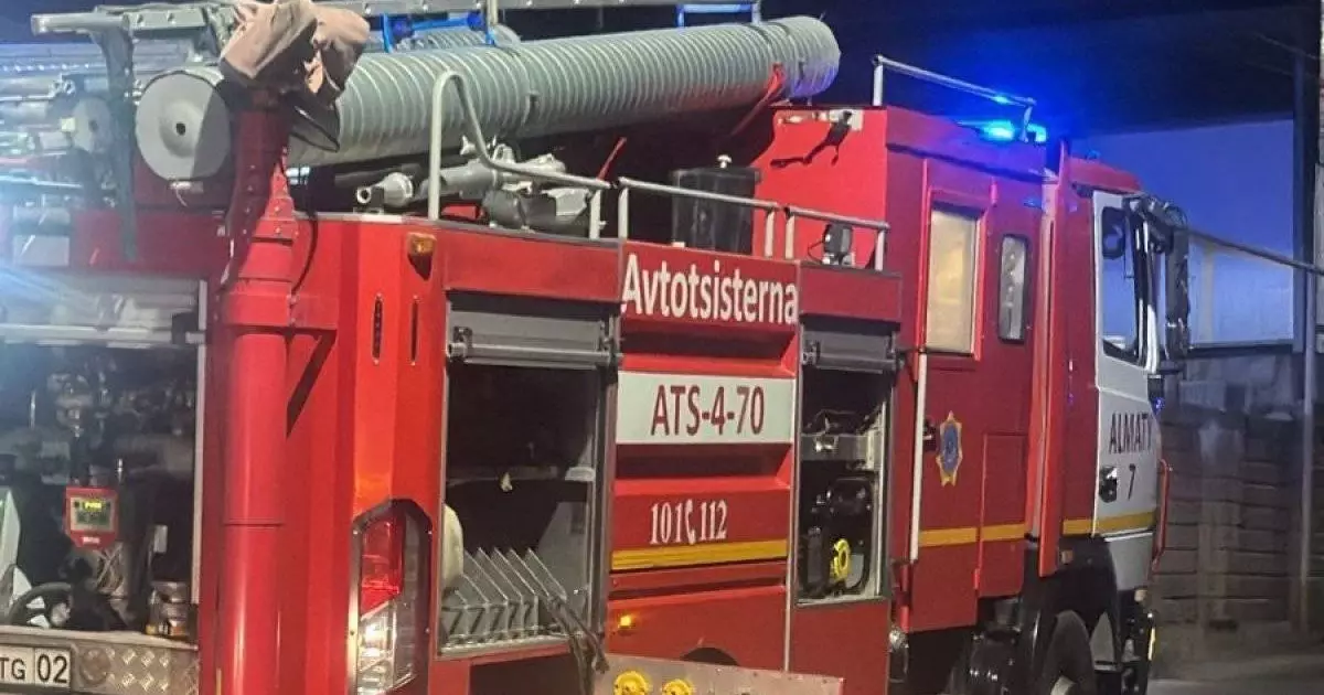  Қарағандыда өрт болып, бір адам қаза тапты 