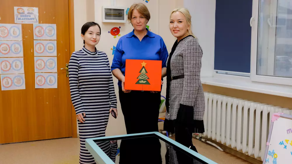 Современное оборудование получило “Общество детей-инвалидов“ в Астане