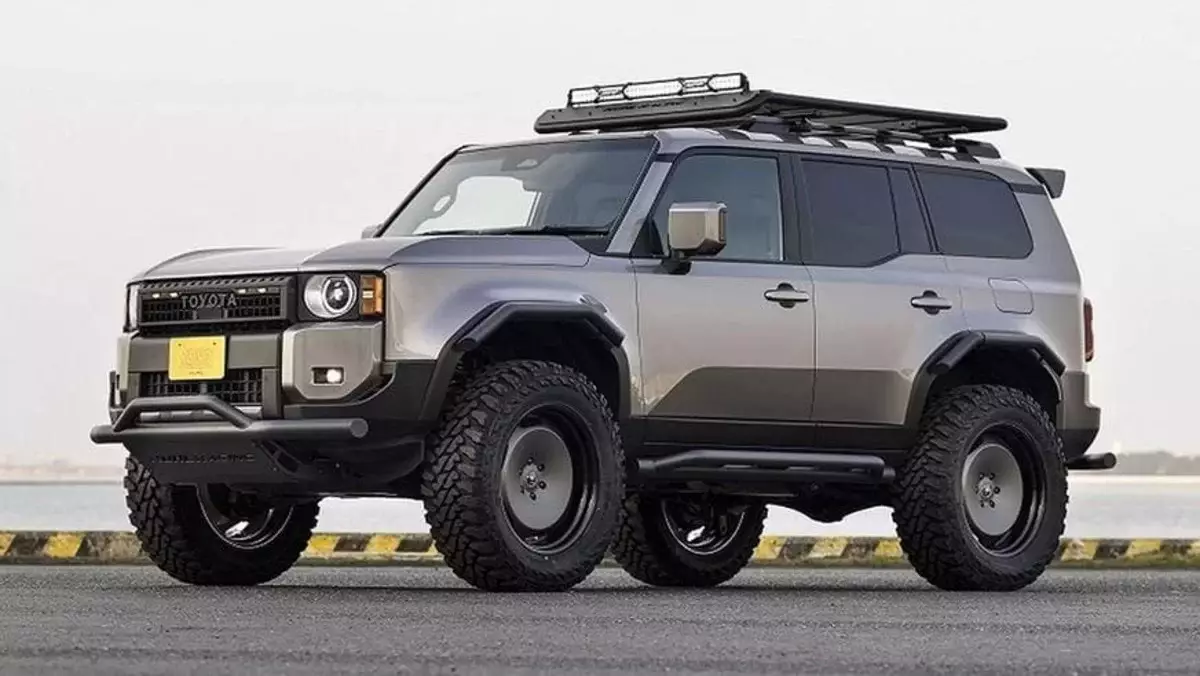 Почти 40 см клиренса: в Японии представили экстремальный Land Cruiser 250