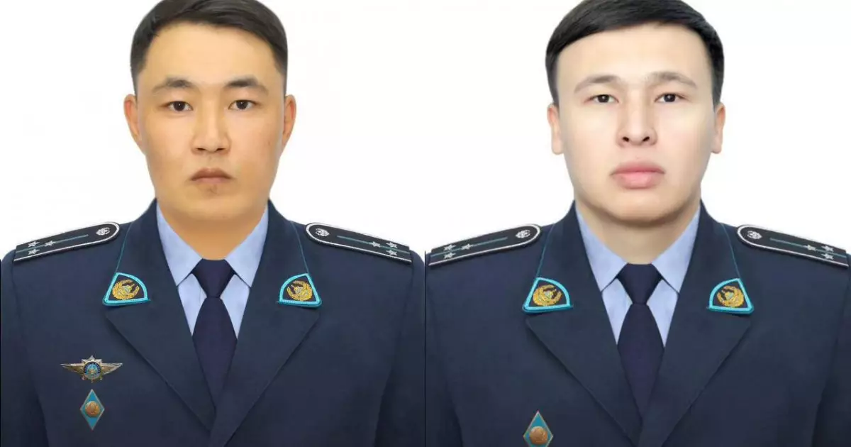   Талдықорғанда полицейлер өртеніп жатқан пәтерден балаларды құтқарды   