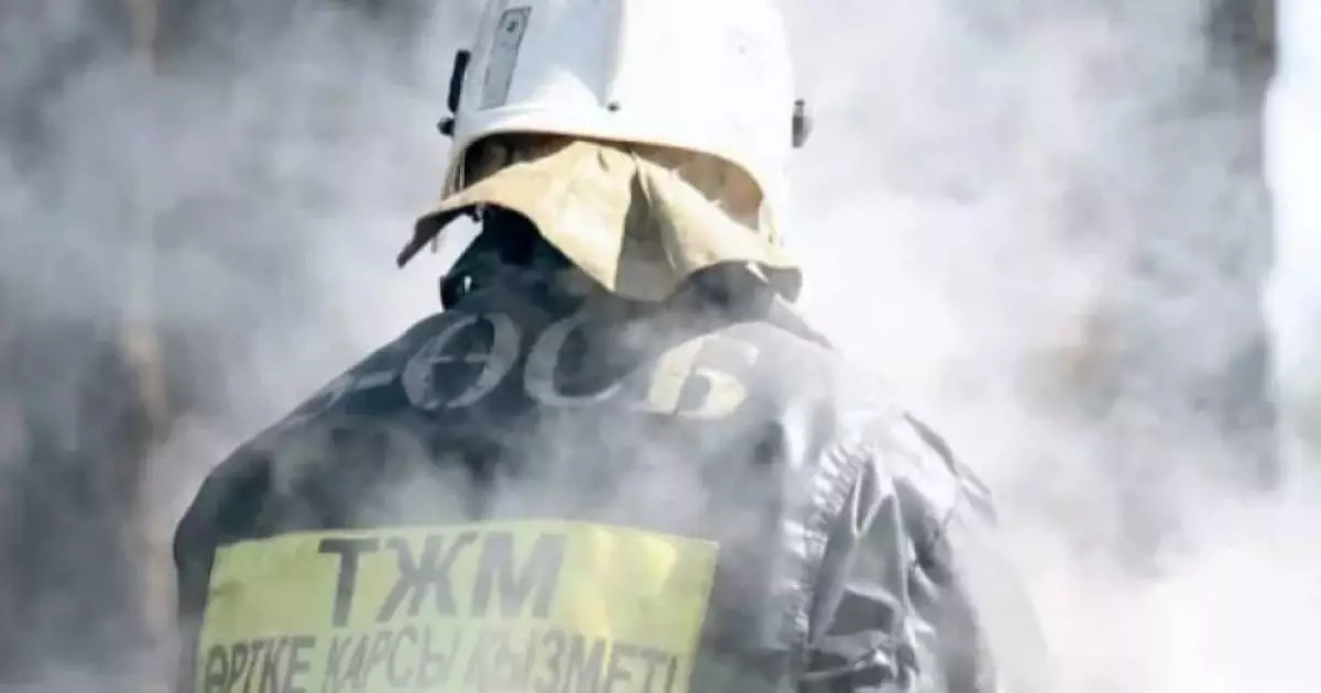  Талдықорғанда түтін басқан үйден 7 бала құтқарылды 