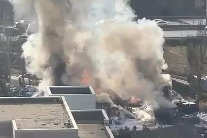 В Анкаре на стоянке сгорели шесть фур с алкоголем