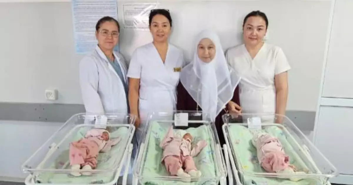   Шымкентте туылған үшемдер үйіне шығарылды   