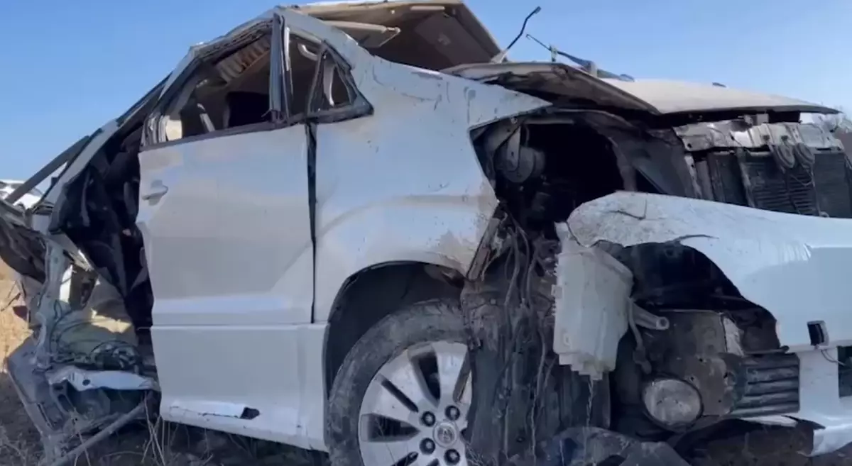 Авария с Toyota Alphard на трассе Алматы – Бишкек привела к гибели людей