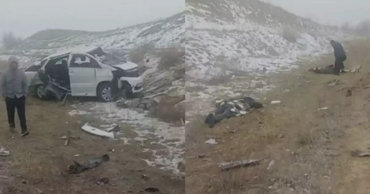  Студенты из Индии погибли в страшном ДТП на трассе под Алматы 