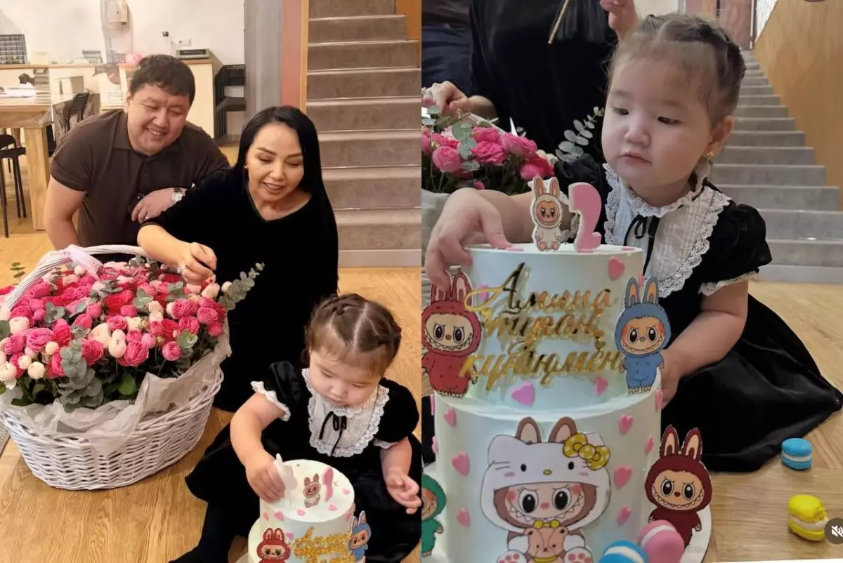 «Әкесінің көшірмесі»: Алтынай Жорабаева екінші күйеуінен туған қызын көрсетті (ФОТО)