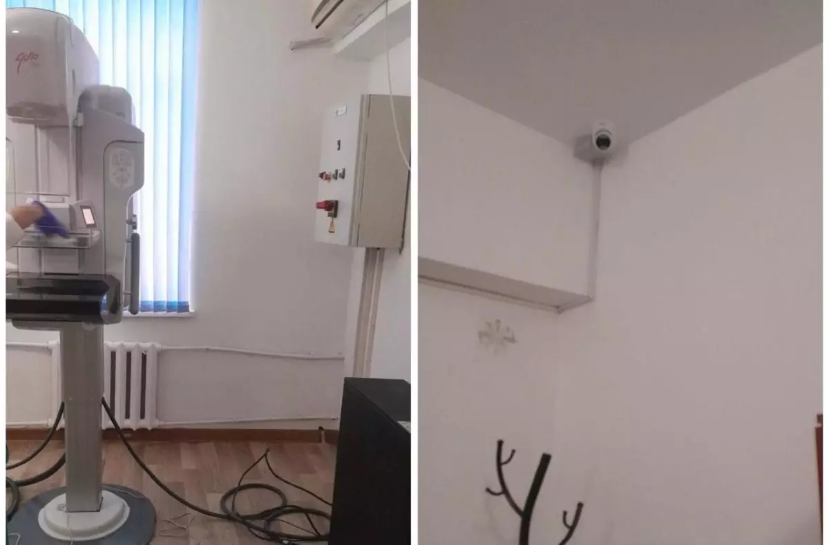 В Атырау пациенток возмутило видеонаблюдение при осмотре груди в онкодиспансере