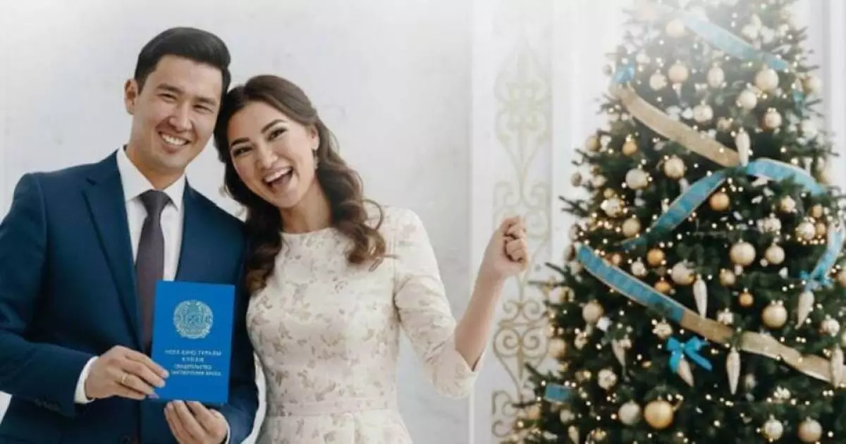  Жаңа жыл мерекесі қарсаңында 487 жұп некесін тіркеді 