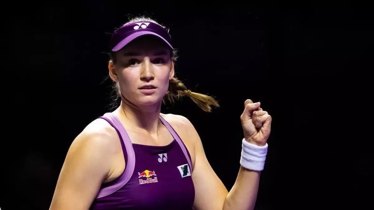 Елена Рыбакина өз жетістігін қайталады  
