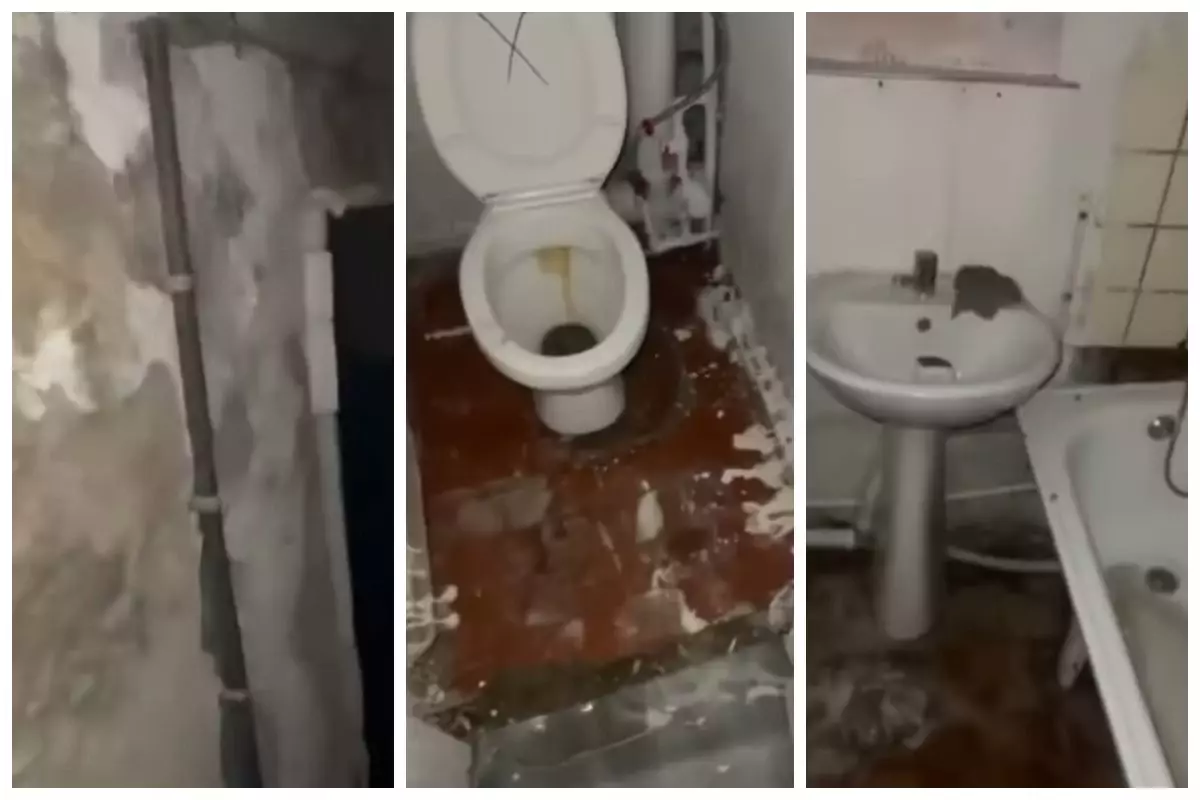 Алатау қаласында дәрігерге тоз-тозы шыққан қызметтік пәтер берілген (видео)