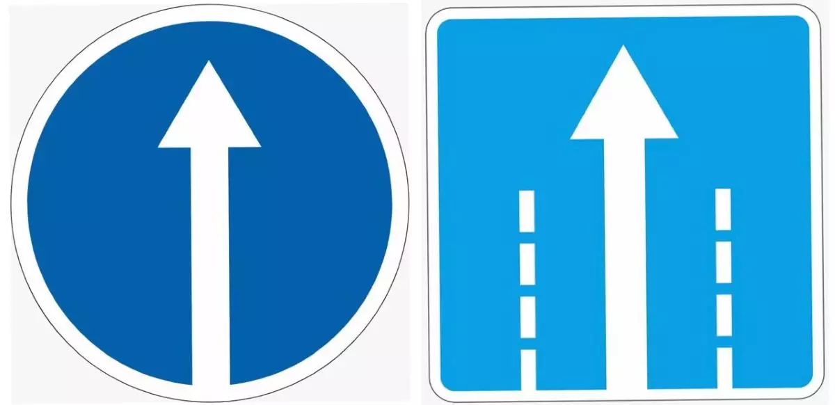 Как не ошибиться на перекрёстке: круглый или квадратный знак