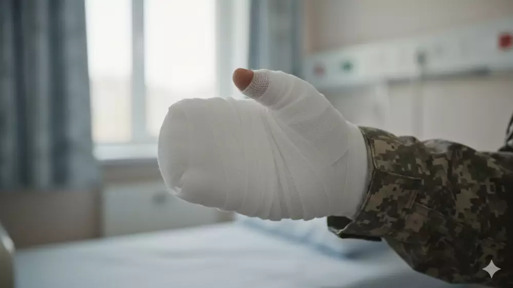 Солдат-срочник нанёс себе травму: официальная версия инцидента в Отаре