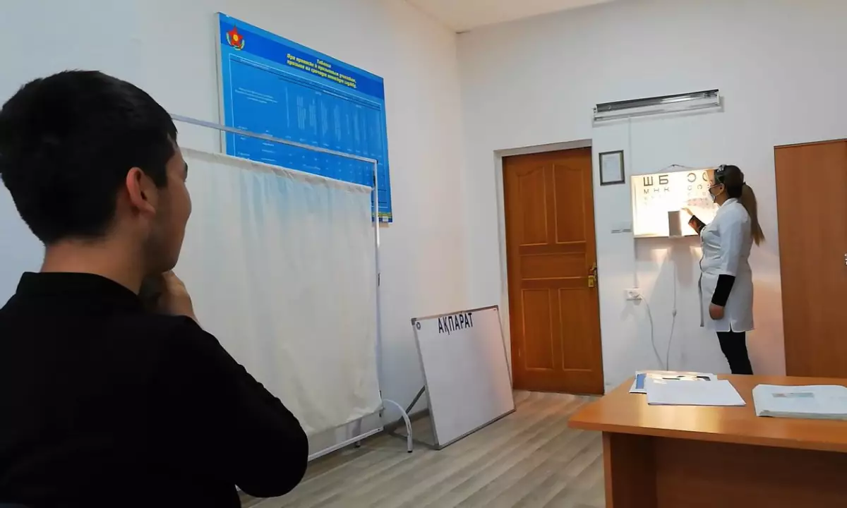 Әскерге шақырылушыларды медициналық тексеруді жергілікті денсаулық сақтау органдары жүргізеді