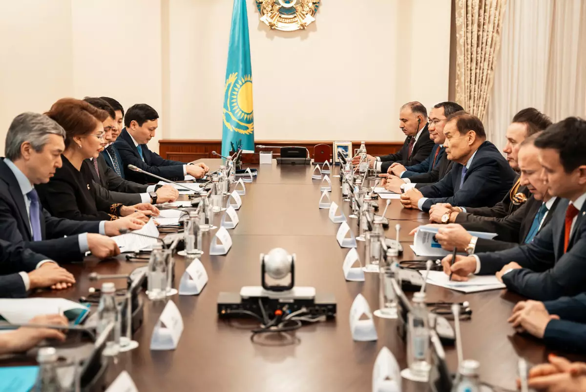 Аида Балаева встретилась с участниками Генассамблеи тюркских торгово-промышленных палат