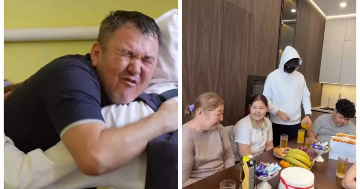  Маскадағы жігіт ерекше баласы бар отбасыға үй сыйлады (ВИДЕО) 