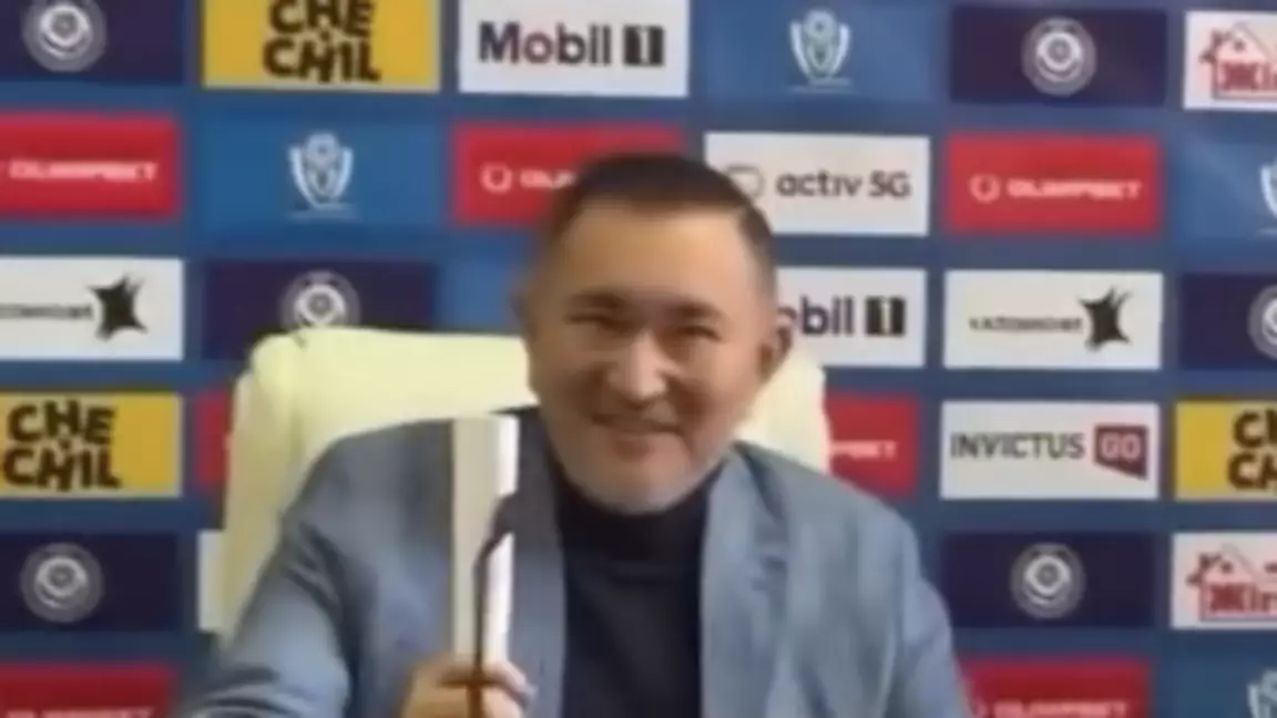 "Ақтөбе" ФК басшысының баспасөз мәслихаты жанжалмен аяқталды