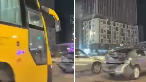 Астанада мектеп автобусы жол апатына түсті