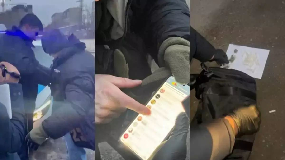 Наркозакладчик с 25 свертками мефедрона задержан в Алматы