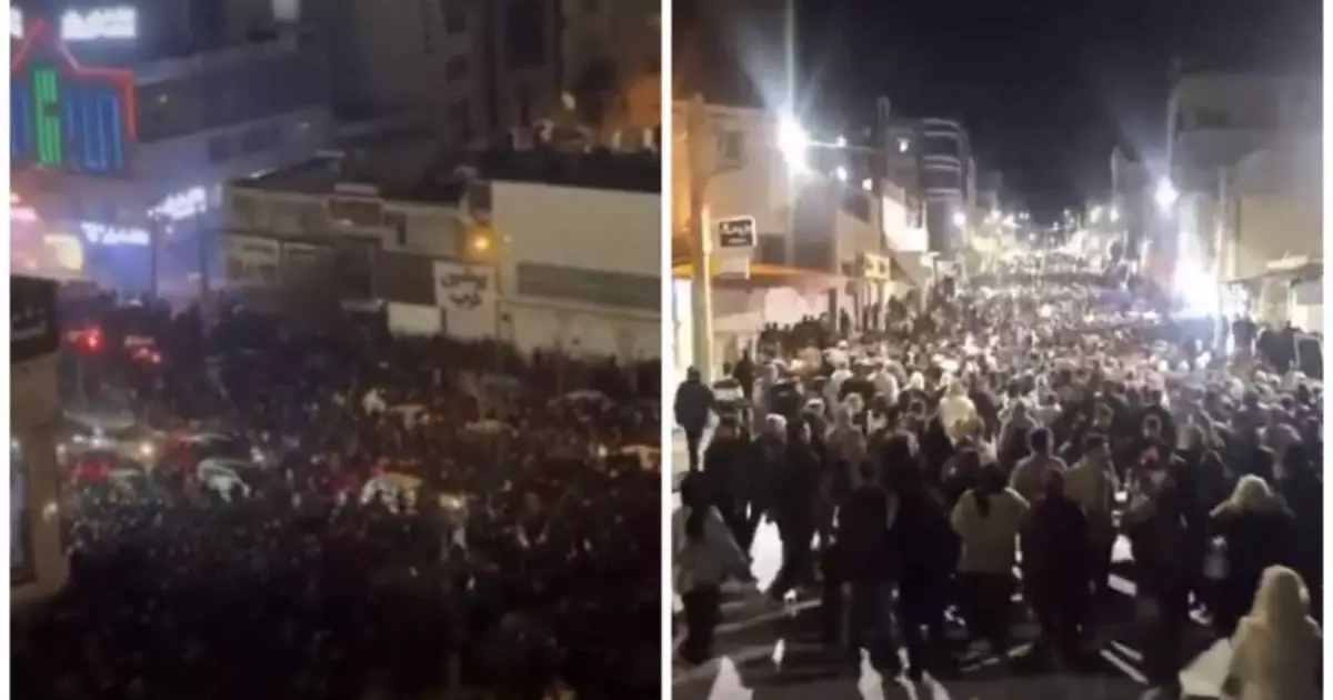  Протесты охватили Тегеран и другие города Ирана 