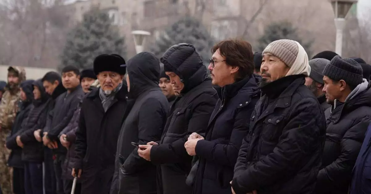  Актер Мұрат Бейсинбинді Алматыда ақтық сапарға шығарып салды 