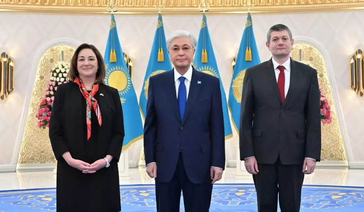 Токаев принял верительные грамоты послов США и Болгарии