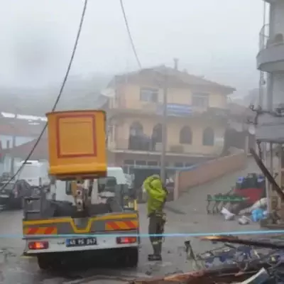 Сильный шторм в Турции вызвал разрушения по стране