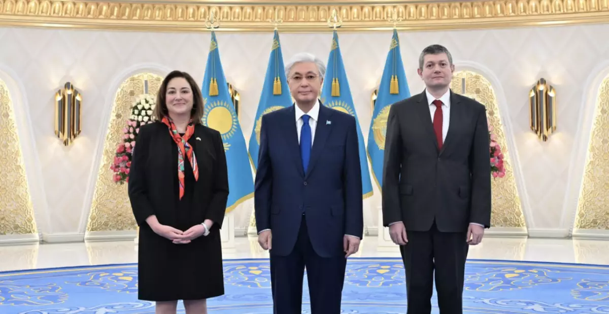 Тоқаев АҚШ пен Болгария елшілерінен сенім грамоталарын қабылдады
