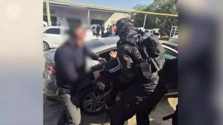 В Ташобласти задержали банду вымогателей во главе с Бычком