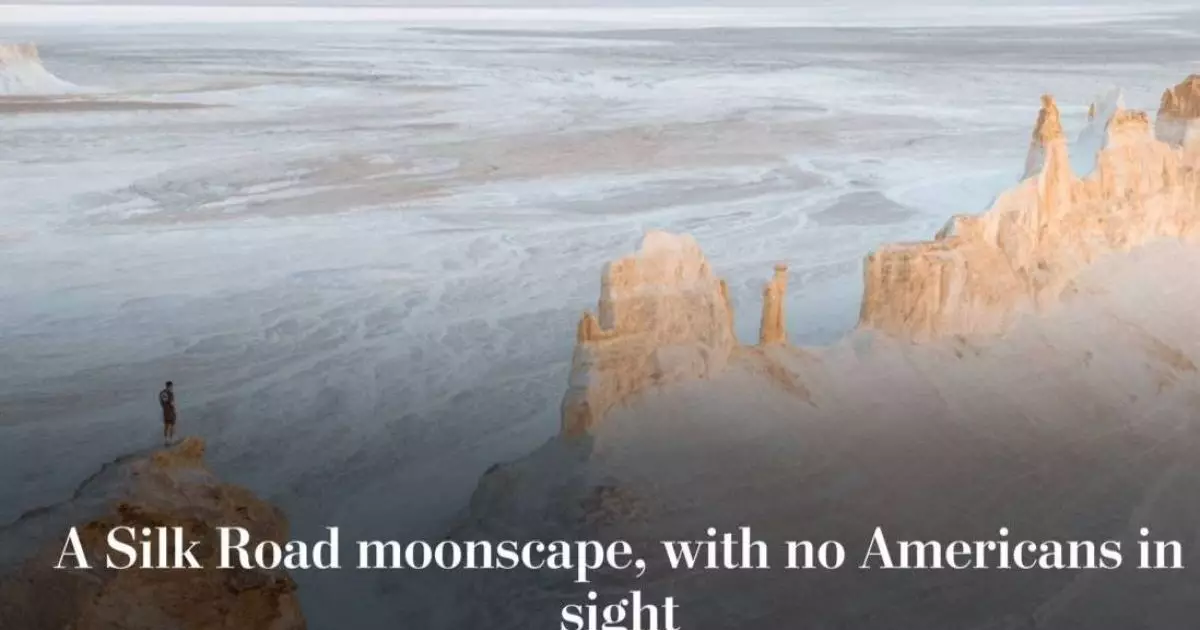  Мангистау в фокусе The Washington Post: лунные пейзажи Шелкового пути 