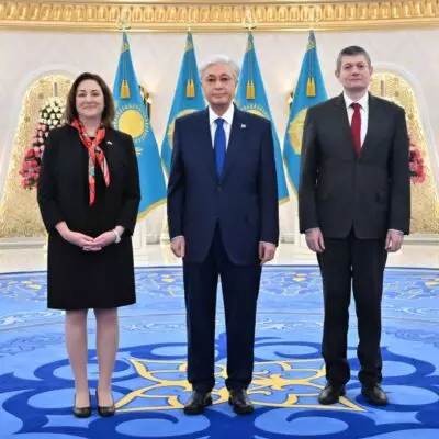 Президент Казахстана принял верительные грамоты от новых послов США и Болгарии.