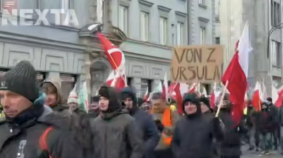 Варшава встала: тысячи фермеров вышли против дешёвого импорта
